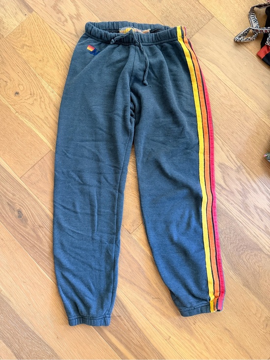 Aviator Nation Pants - Aviator Nation Black Sweatpants